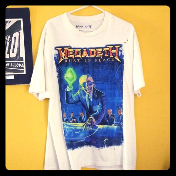 Other - Distressed Megadeth T (metal band)
